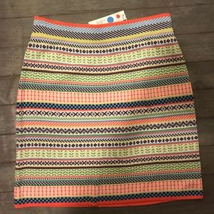 Colorful, fun, fashionable sweater skirt!